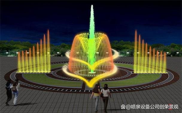 鹰潭小型音乐喷泉设备施工 矩阵喷泉 牡丹江呐喊喷泉